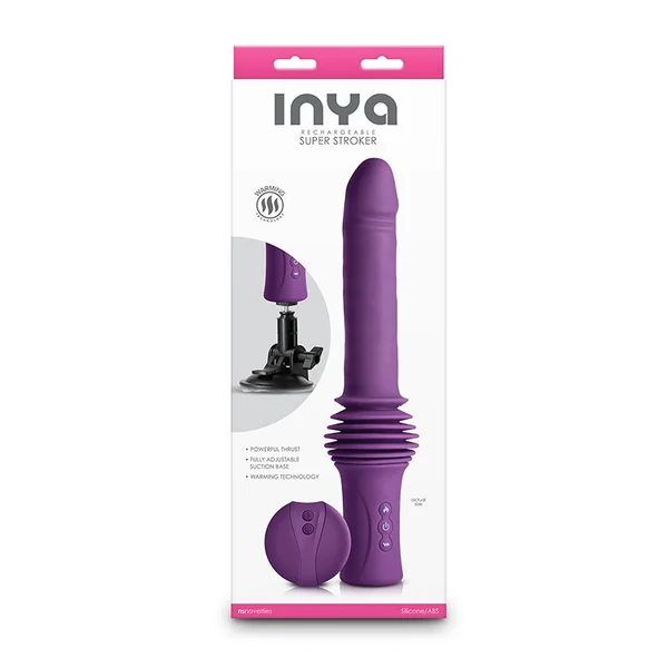 Inya Super Stroker Thrusting Vibrator by Ns Novelties