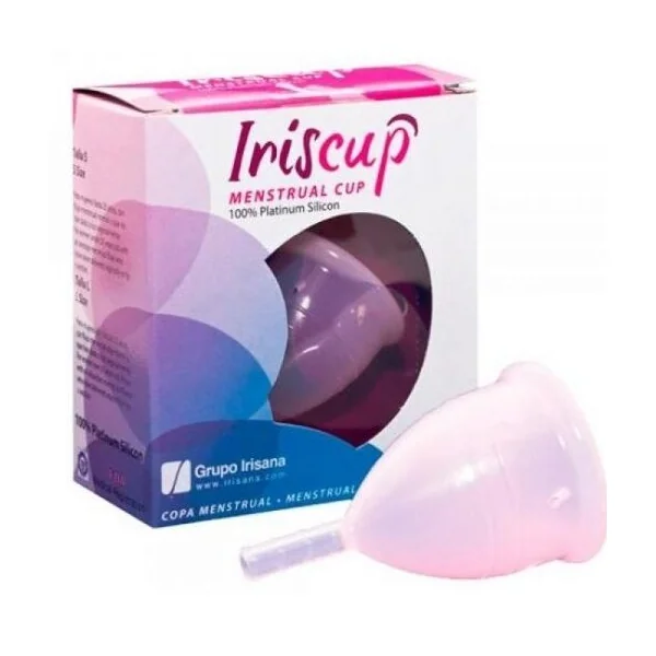 IRISCUP - SMALL PINK MONTH CUP A + FREE STERILIZER BAG