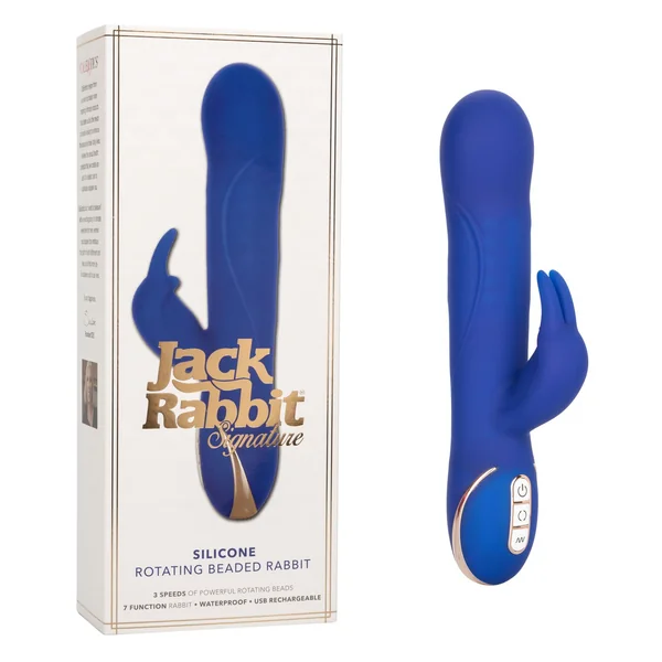 JACK RABBIT SIGNATURE SILICONE ROTATING BEADED RABBIT
