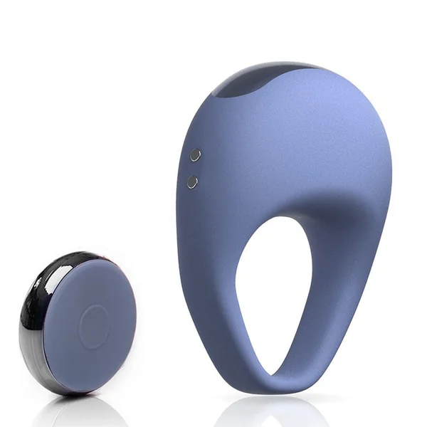 JimmyJane Kore Rechargeable Blue Silicone Cock Ring with Remote