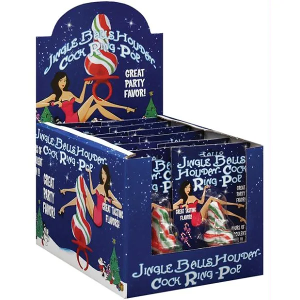 JINGLE BALLS HOLIDAY COCK RING 12PC DSP