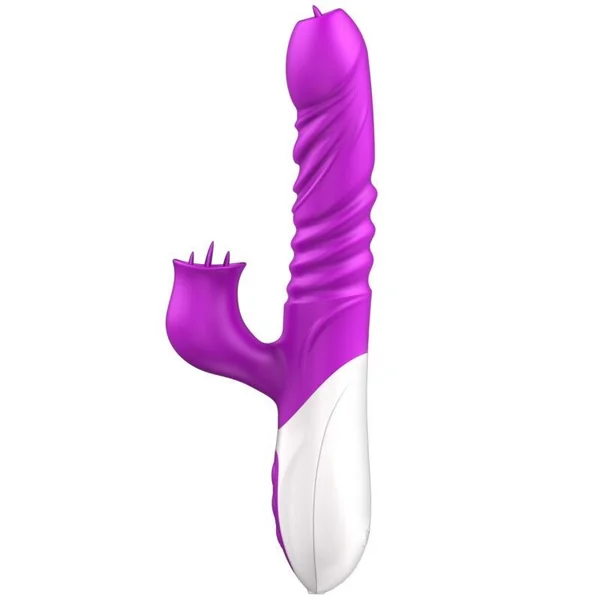 JIUUY Tongue Licking Wand Clitoris Massager Sex Toys For Women