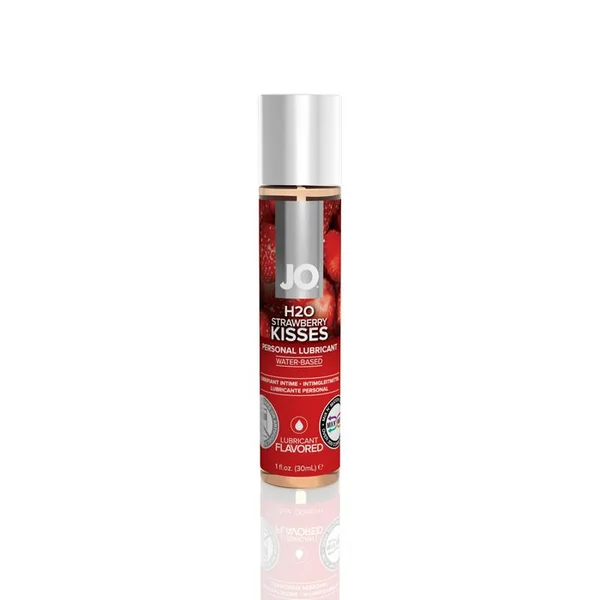 JO H2O STRAWBERRY KISS 1 OZ LUBRICANT