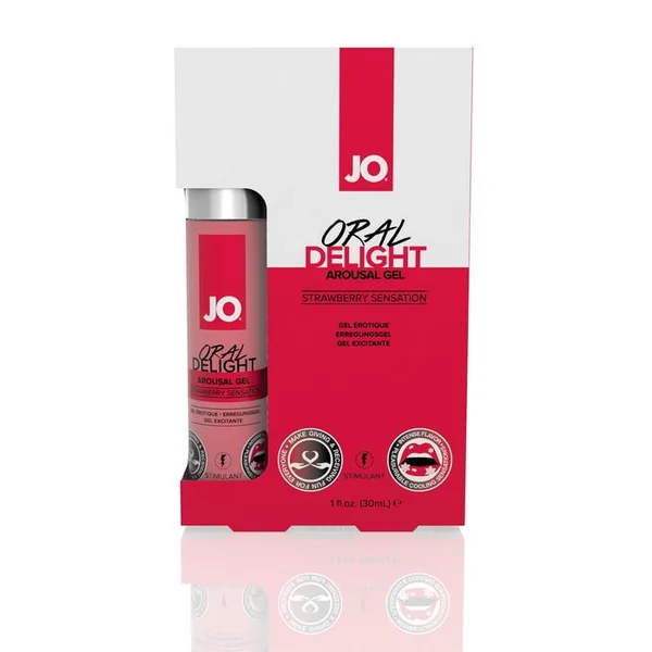 JO ORAL DELIGHT STRAWBERRY SENSATION 1 OZ(Out End Jul)