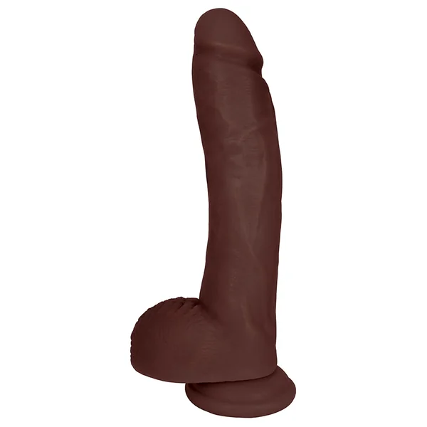 Jock 10 Inch Dong With Balls - Chocolate