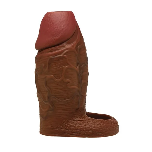 Jock Silicone Penis Extension Sleeve With Ball Strap