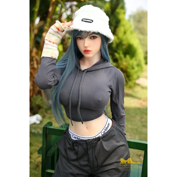 Joline 159cmplus ( 5ft2 ) F-Cup Silicone Head and TPE Body Hybrid Sex Doll - Irontech Doll