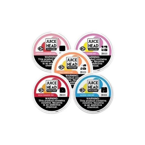 Juice Head Nicotine Pouches Raspberry Lemonade Mint 12mg