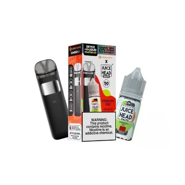 Juice Head Salt W/ Caliburn Disposable Apple Watermelon 50mg