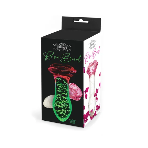 JUICY GLASS ROSE BUD