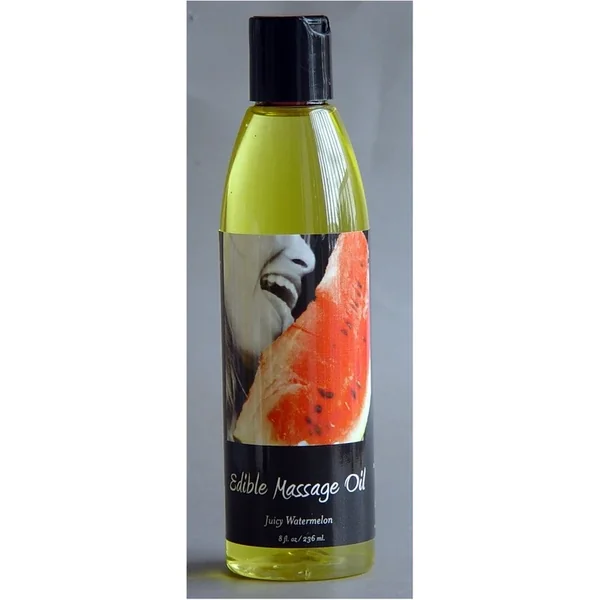 Juicy Watermelon Edible Massage Oil 8 oz