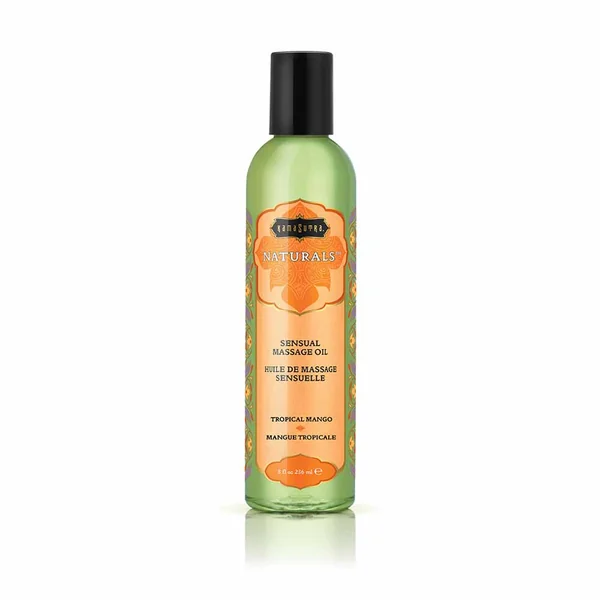 Kama Sutra – Naturals Massage Oil 8oz – Tropical Mango