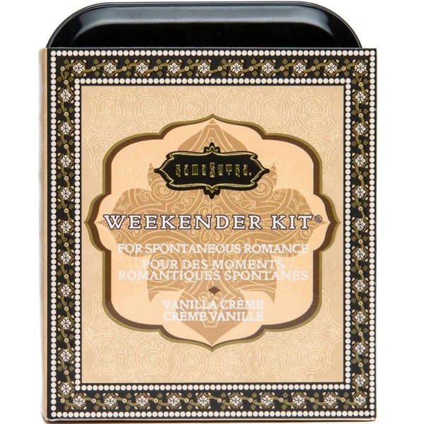 KAMASUTRA - WEEKENDER TIN KIT VANILLA CREAM VANILLA