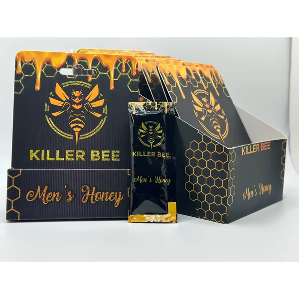 Killer Bee Honey Male Enhancer 24 Ct Display - (Net)