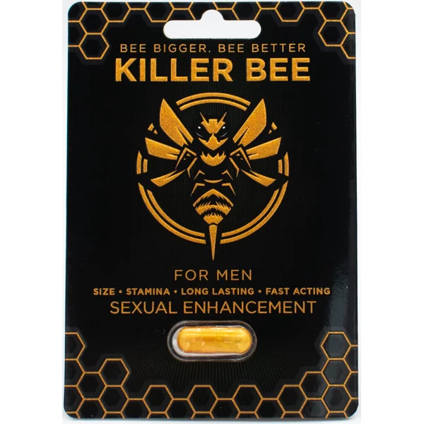 KILLER BEE MALE ENHANCEMENT 1PC (NET)
