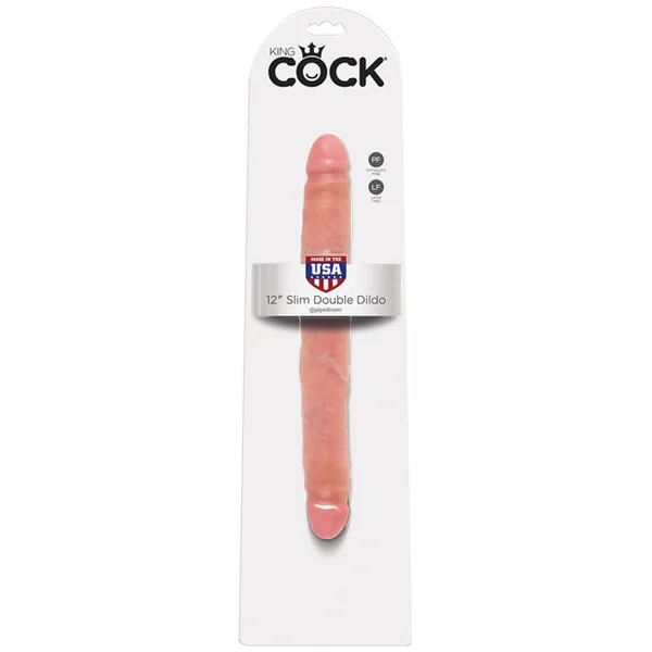 "King Cock 12"" Slim Double"