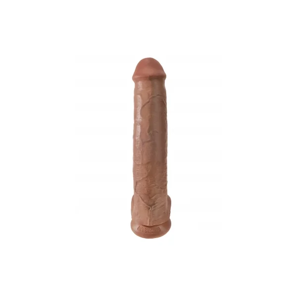 KING COCK 15 IN COCK W/BALLS TAN