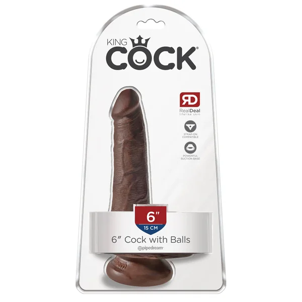 King Cock – 6″ Cock with Balls