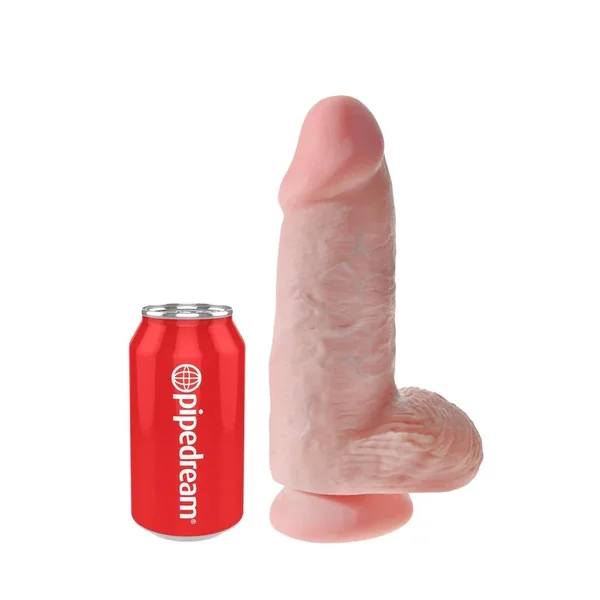 King Cock Chubby Dildo 9in – Vanilla