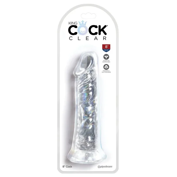 King Cock Clear 8″ Cock