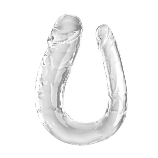 KING COCK CLEAR LARGE DOUBLE TROUBLE