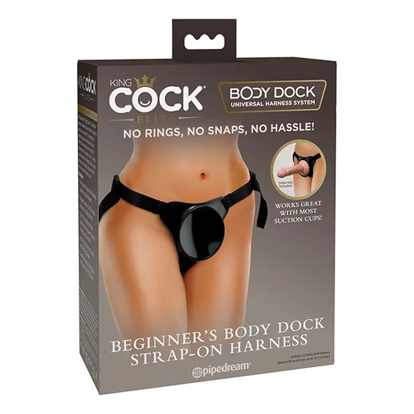 KING COCK ELITE BEGINNERS BODY DOCK STRAP ON HARNESS