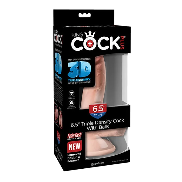 King Cock Plus Triple Density Cock W/balls