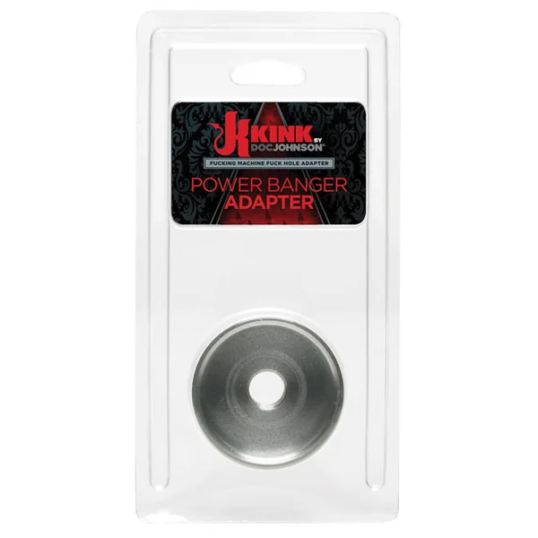 Kink Fucking Machines Power Banger Adapter For Fuck Hole Variable Pressure Stroker - Silver