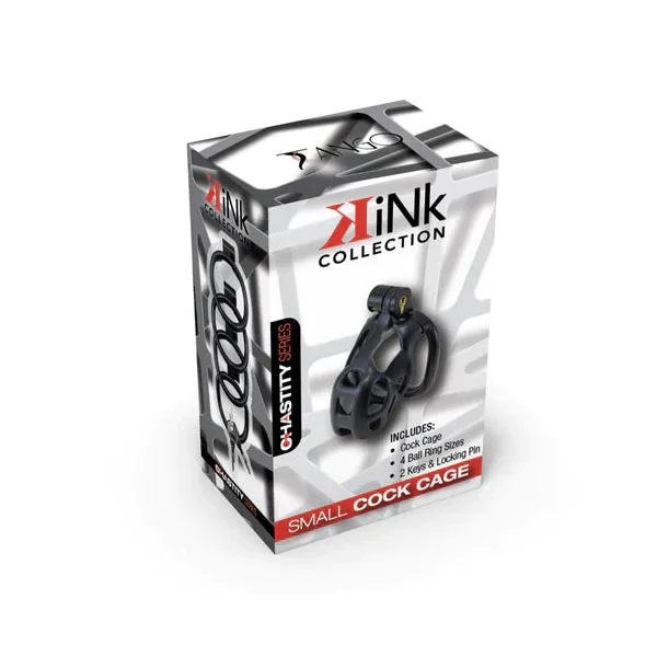 Kink Locking Cock Chastity Cage Small by Kink Collection