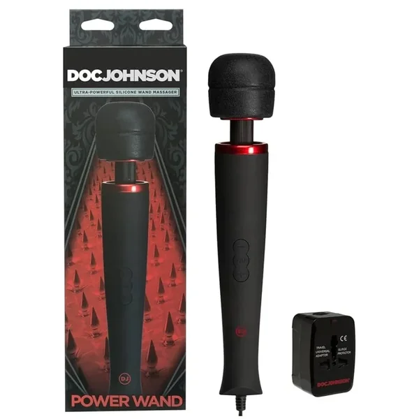 Kink – Silicone Powerwand – Black