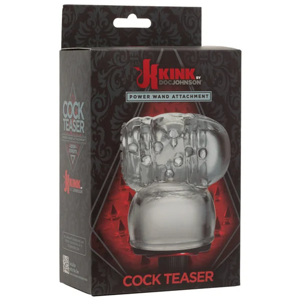 Kink Wand Cock Teaser Attch. - Clear