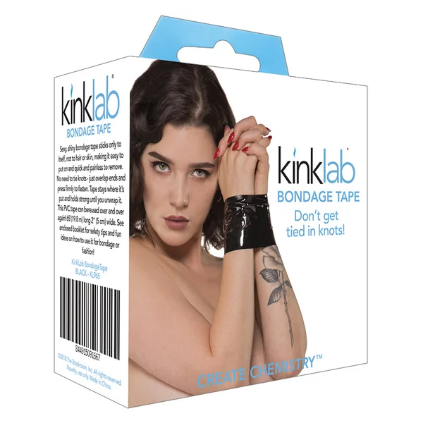 Kinklab Unisex Bondage Tape - Black