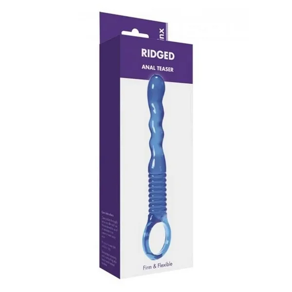 Kinx Ridged Anal Teaser – Blue