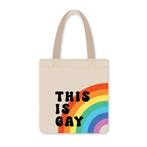 Kush Kards This Is Gay Rainbow Reusable Tote