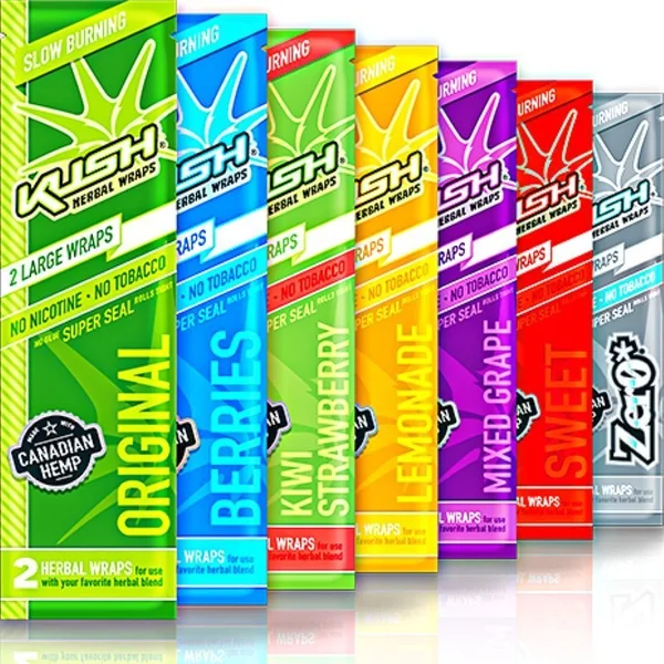 Kush Wraps Berries 2 Pouch 25ct
