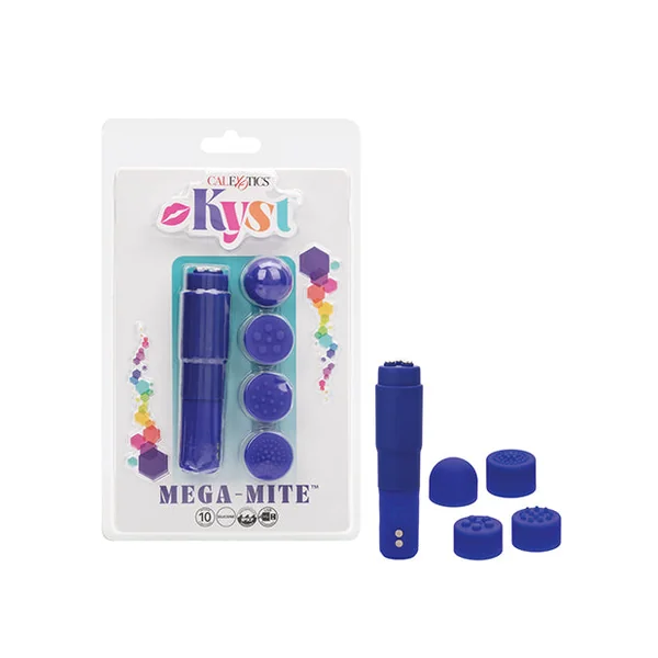 Kyst Mega-Mite Stimulator w/Interchangeable Tips - Purple