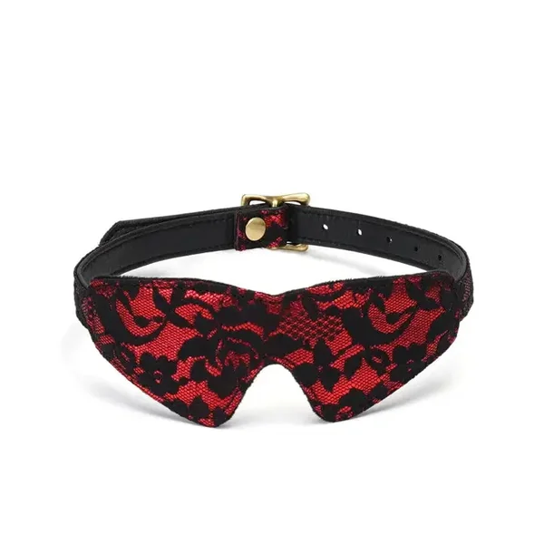 Lace and Velvet Blindfold
