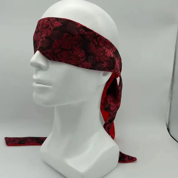 Lace BDSM Bondage Handcuffs & Blindfold Set – Erotic Role Play Accessories for Couples