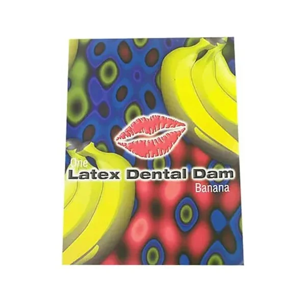 Latex Dental Dam Banana by One Condoms