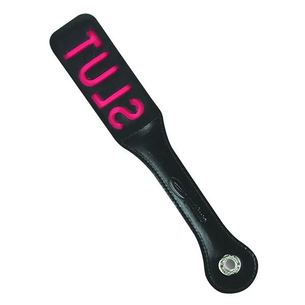 LEATHER IMPRESSIONS PADDLE 12IN SLUT