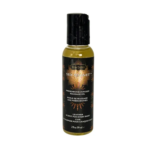Leather Sex Magnet Massage Oil 2oz
