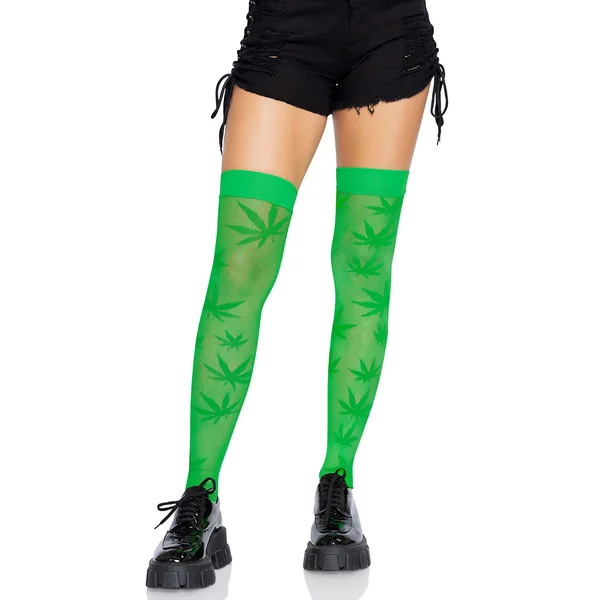 Leg Avenue – Stocking 420 Fishnet – Green