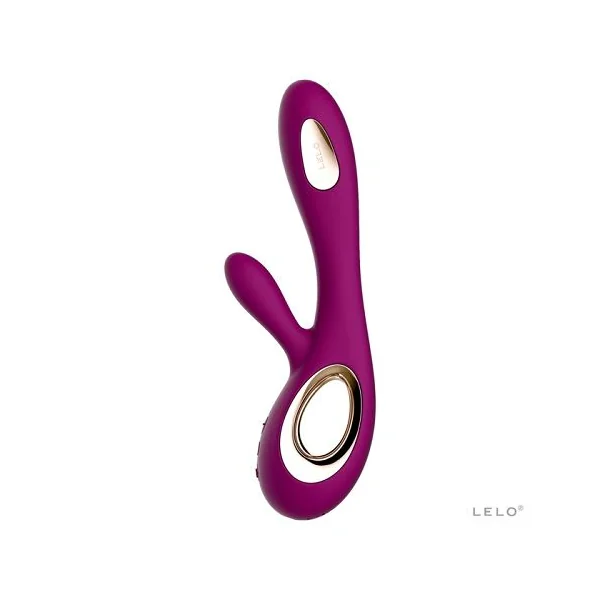 Lelo Soraya Wave Dual Action Vibrator Deep Rose
