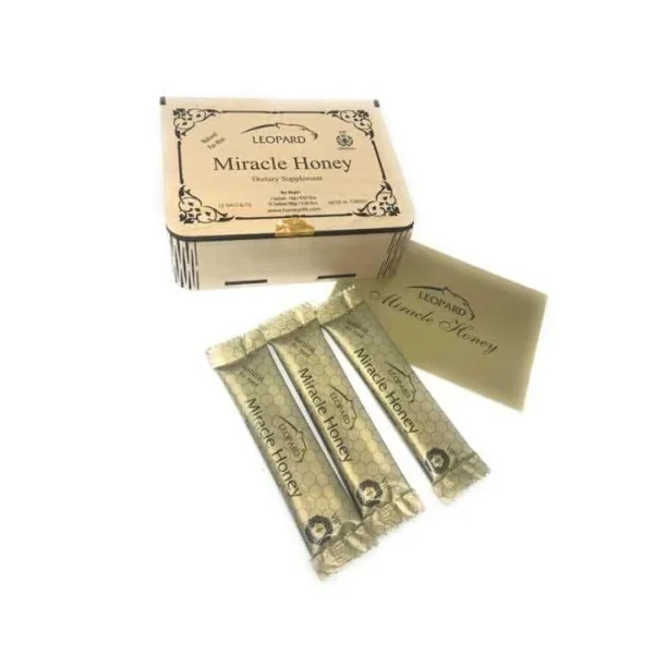 Leopard Miracle Honey 15gm 12ct