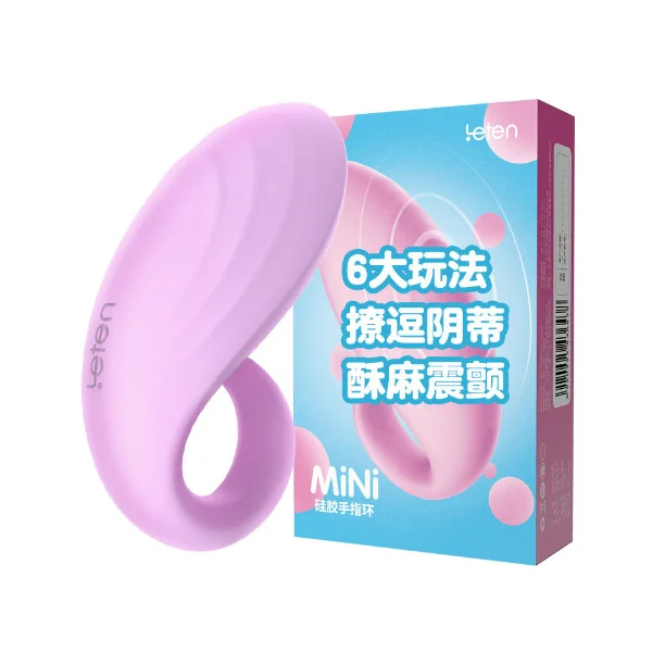 Leten Sex Products For Couples Love Tongue Ring Finger Vibrator Clitoris G Spot Vibrator Body Massager Sex Toys