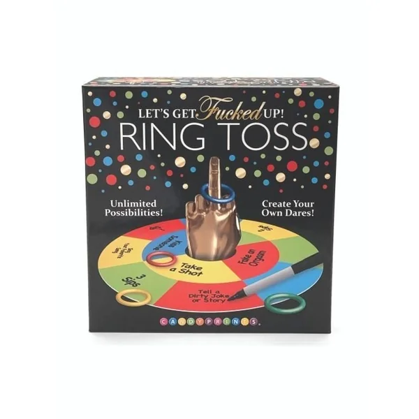 Lets Get F*** Up Ring Toss Board Game