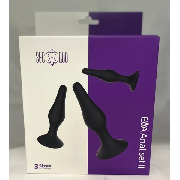 LEVEL UP 2 ANAL TRAINER SET – BLACK