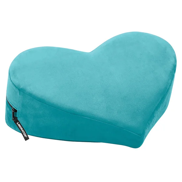 Liberator Heart Wedge Sex Pillow - Teal