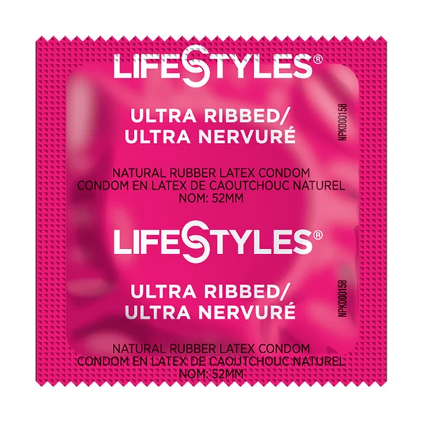 Lifestyle – Ultra Ribbed Condom – Single