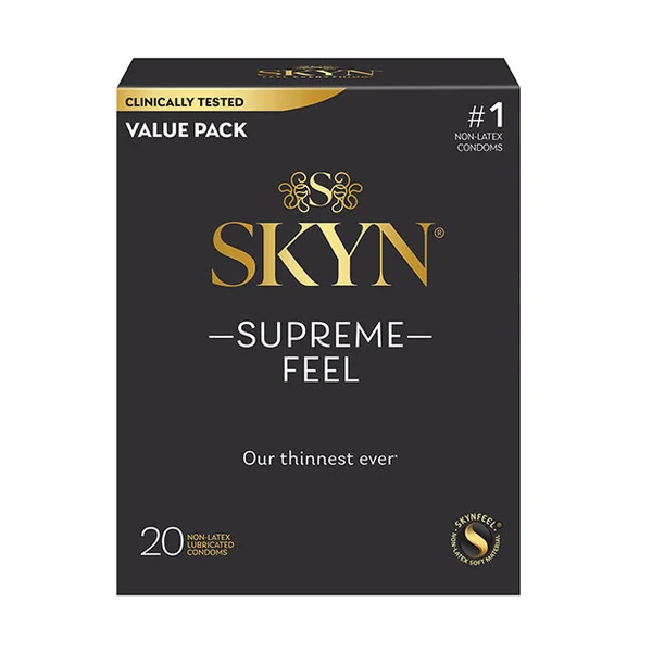 Lifestyles SKYN Supreme Feel Condoms - Pack of 20